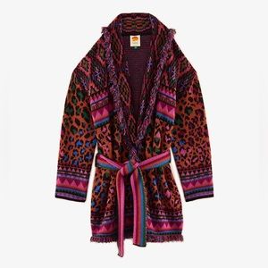 Farm Rio Ainika Tapestry Cardigan NWT